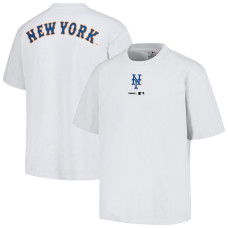 Adult Men's New York Mets PLEASURES Mascot baseball T-shirt - White