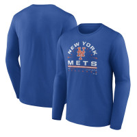 Adult Men's Men's Royal New York Mets Team Long Sleeve baseball T-shirt