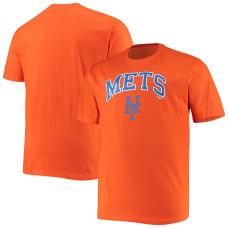 Adult Men's New York Mets Fanatics Branded Big & Tall Secondary baseball T-shirt - Orange