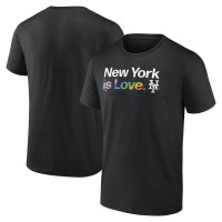Adult Men's New York Mets Fanatics Branded City Pride baseball T-shirt - Black
