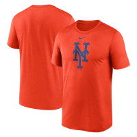 Adult Men's New York Mets Nike Big & Tall Logo Legend Performance baseball T-shirt - Orange