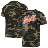 Adult Men's New York Mets Pro Standard Team baseball T-shirt - Camo