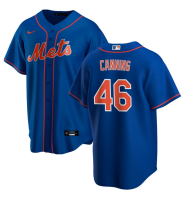 Men's New York Mets Griffin Canning #46 Royal Alternate Replica Jersey Men's New York Mets Griffin Canning #46 Royal Alternate Replica Jersey