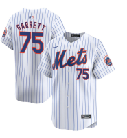 Youth New York Mets Reed Garrett #75 White Home Limited Jersey Youth New York Mets Reed Garrett #75 White Home Limited Jersey