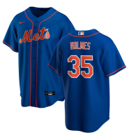 Men's New York Mets Clay Holmes #35 Royal Alternate Replica Jersey Men's New York Mets Clay Holmes #35 Royal Alternate Replica Jersey
