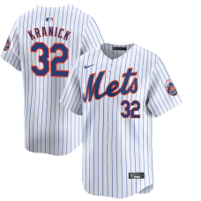 Youth New York Mets Max Kranick #32 White Home Limited Jersey