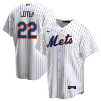 Men's New York Mets Al Leiter #22 White Home Former Player‌ Replica Jersey