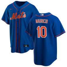 Men's New York Mets Ronny Mauricio #10 Royal Alternate Replica Jersey