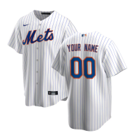 Men's New York Mets Custom Royal Alternate Replica Jersey Men's New York Mets Custom Royal Alternate Replica Jersey
