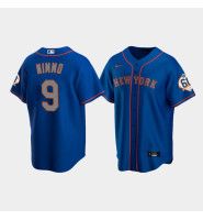 Men's New York Mets Brandon Nimmo 60th Anniversary Replica Royal Jersey Men's New York Mets Brandon Nimmo 60th Anniversary Replica Royal Jersey