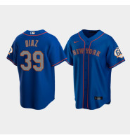 Men's New York Mets Edwin Diaz 60th Anniversary Replica Royal Jersey