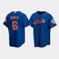 Men's New York Mets Jeff McNeil 60th Anniversary Alternate Royal Jersey