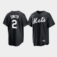 New York Mets Dominic Smith Black Alternate Fashion Replica Jersey