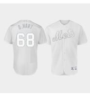 Men's New York Mets Authentic #68 Donnie Hart 2019 Players' Weekend White D.Hart Jersey Men's New York Mets Authentic #68 Donnie Hart 2019 Players' Weekend White D.Hart Jersey