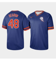 Men's New York Mets Jacob deGrom #48 Royal Cooperstown Collection Legend Jersey Men's New York Mets Jacob deGrom #48 Royal Cooperstown Collection Legend Jersey