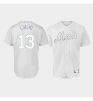 Men's New York Mets Authentic #13 Luis Guillorme 2019 Players' Weekend White Luismi Jersey Men's New York Mets Authentic #13 Luis Guillorme 2019 Players' Weekend White Luismi Jersey