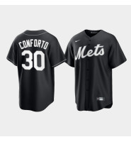 New York Mets Michael Conforto Black Alternate Fashion Replica Jersey
