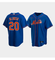 Men's New York Mets #20 Pete Alonso Royal Replica Nike Alternate Jersey