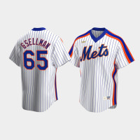Men's New York Mets #65 Robert Gsellman Cooperstown Collection Home Nike White Jersey
