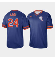 Men's New York Mets Robinson Cano #24 Royal Cooperstown Collection Legend Jersey