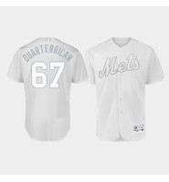 Men's New York Mets Authentic #67 Seth Lugo 2019 Players' Weekend White Quarterrican Jersey Men's New York Mets Authentic #67 Seth Lugo 2019 Players' Weekend White Quarterrican Jersey