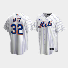 Men's New York Mets #32 Steven Matz White Replica Nike Home Jersey