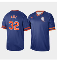 Men's New York Mets Steven Matz #32 Royal Cooperstown Collection V-Neck Legend Jersey