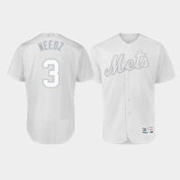 Men's New York Mets Authentic #3 Tomas Nido 2019 Players' Weekend White Needz Jersey