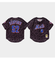 Men's New York Mets Yoenis Cespedes #52 Charcoal BAPE x Mitchell & Ness Jersey Men's New York Mets Yoenis Cespedes #52 Charcoal BAPE x Mitchell & Ness Jersey