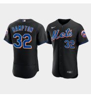 Men's New York Mets Mike Hampton 2022 Authentic Alternate Black Jersey