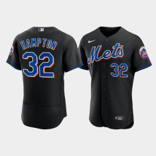 Men's New York Mets Mike Hampton 2022 Authentic Alternate Black Jersey