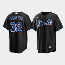 Men's New York Mets Mike Hampton 2022 Replica Alternate Black Jersey