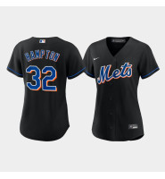 Women's New York Mets Mike Hampton 2022 Replica Alternate Black Jersey