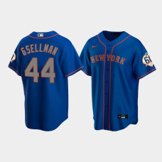 Men's New York Mets Robert Gsellman 60th Anniversary Replica Royal Jersey