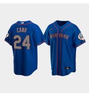 Men's New York Mets Robinson Cano 60th Anniversary Replica Royal Jersey Men's New York Mets Robinson Cano 60th Anniversary Replica Royal Jersey