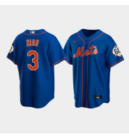 Men's New York Mets Tomas Nido 60th Anniversary Alternate Royal Jersey Men's New York Mets Tomas Nido 60th Anniversary Alternate Royal Jersey