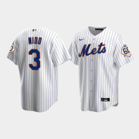 Men's New York Mets Tomas Nido 60th Anniversary Replica White Jersey