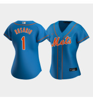 Women's New York Mets Amed Rosario #1 Royal Replica Nike 2020 Alternate Jersey