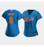 Women's New York Mets Brandon Nimmo #9 Royal Replica Nike 2020 Alternate Jersey
