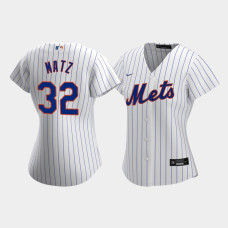 Women's New York Mets Steven Matz #32 White Replica Nike 2020 Home Jersey