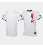 Youth New York Mets White 2021 MLB All-Star Game Jersey