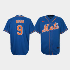 Youth New York Mets Brandon Nimmo #9 Royal Replica Cool Base Jersey