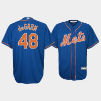 Youth New York Mets Jacob deGrom #48 Royal Cool Base Majestic Official Alternate Jersey