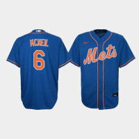 Youth New York Mets Jeff McNeil #6 Royal Replica Cool Base Jersey