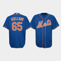 Youth New York Mets Robert Gsellman #65 Royal Replica Cool Base Jersey