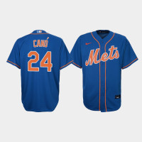 Youth New York Mets Robinson Cano #24 Royal Replica Cool Base Jersey