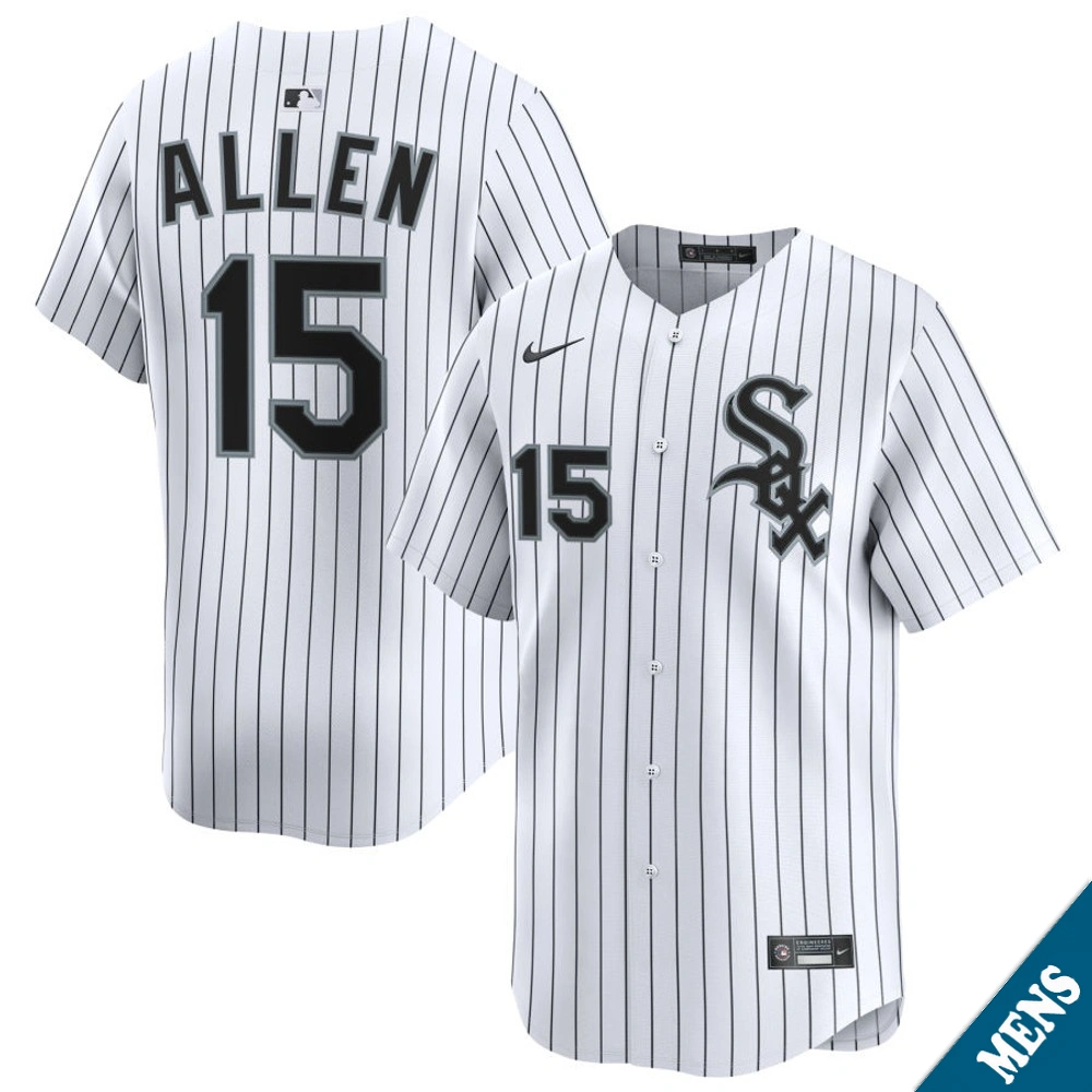 Men's Chicago White Sox Dick Allen #15 Home White Limited Former Player Jersey Men's Chicago White Sox Dick Allen #15 Home White Limited Former Player Jersey