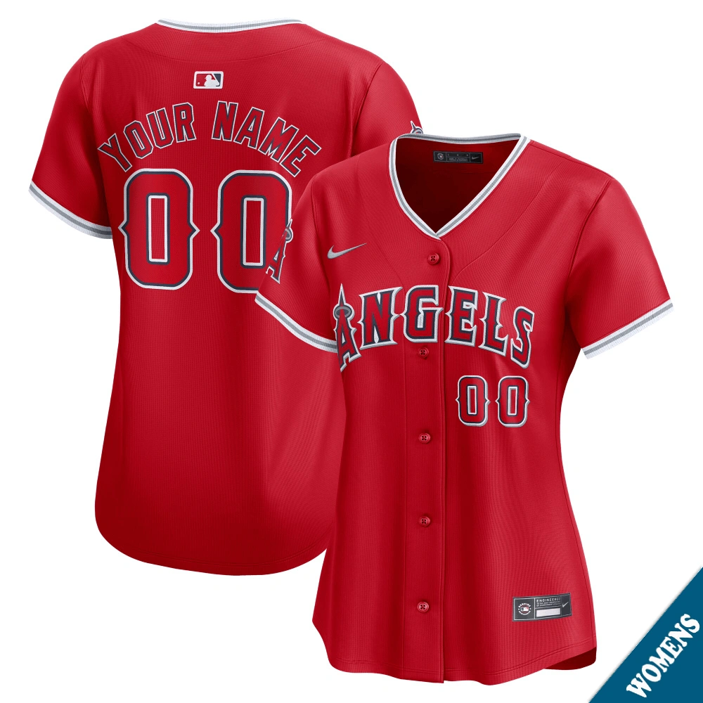 Women's Los Angeles Angels Sam Bachman #40 Red Alternate Limited Jersey