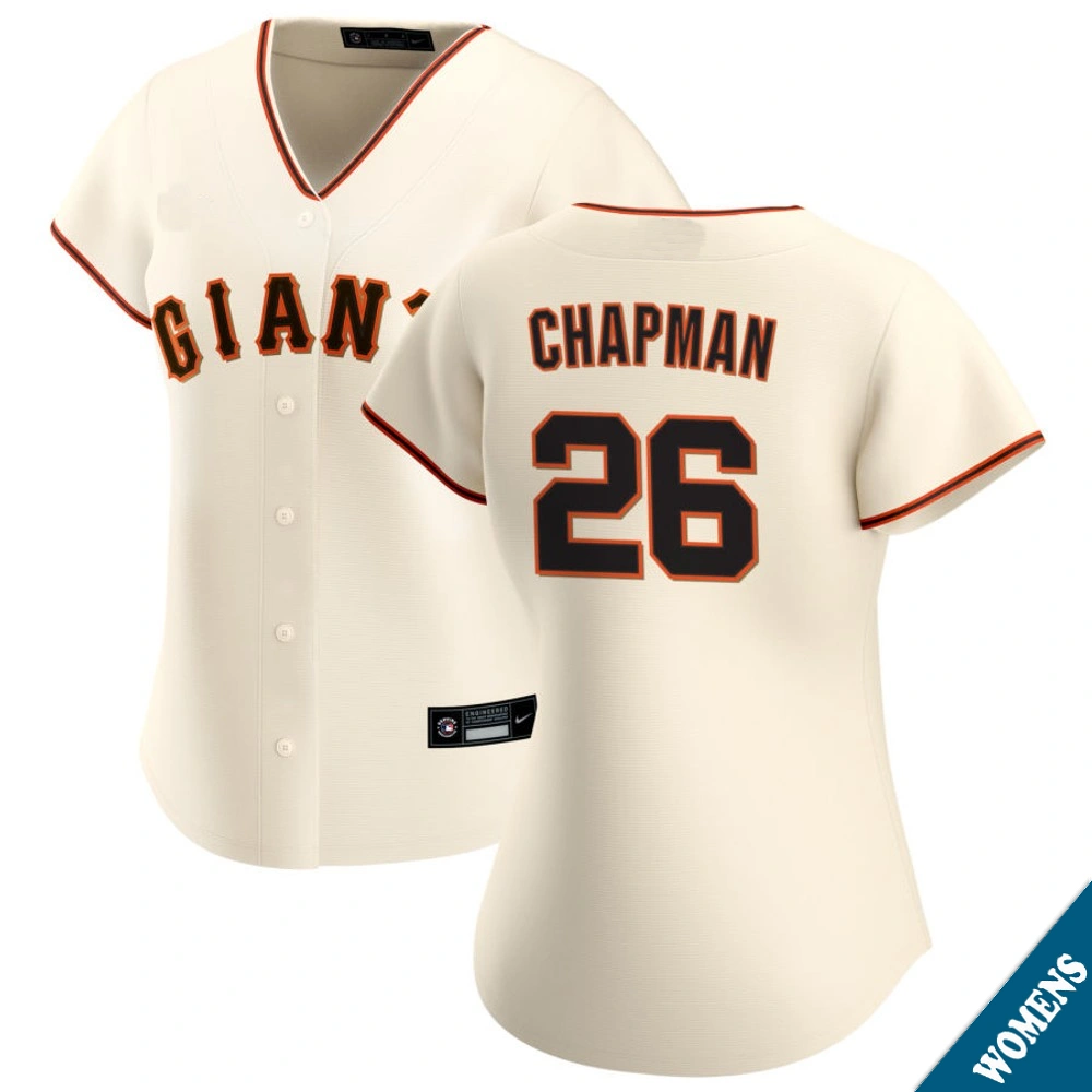 Women's San Francisco Giants Matt Chapman #26 Home Cream Replica Jersey
