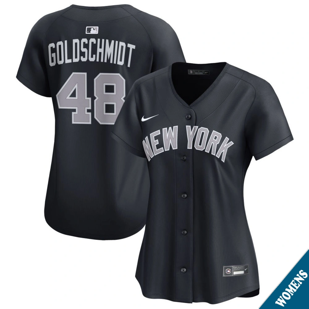 Women's New York Yankees Paul Goldschmidt #48 Navy Alternate Limited Jersey